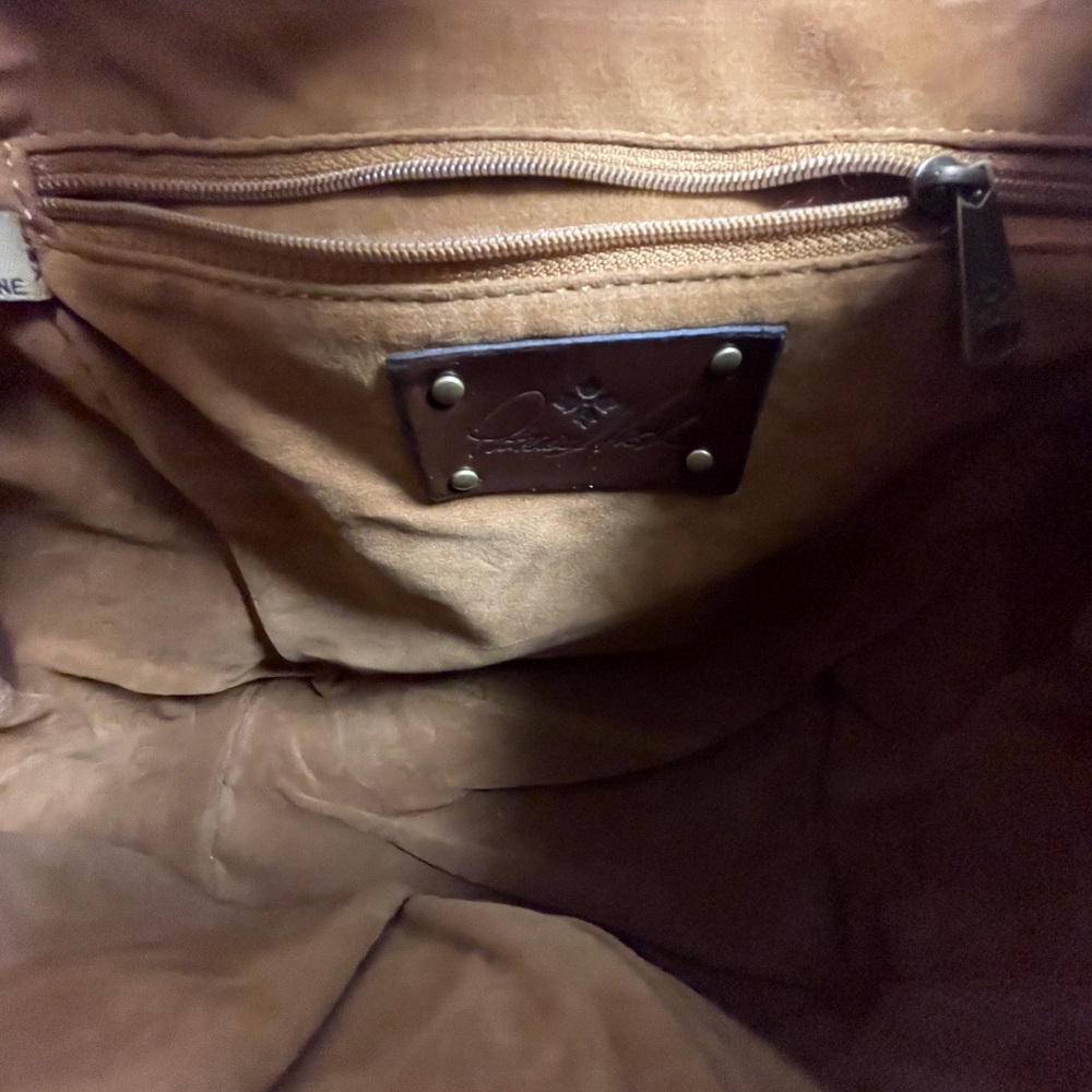 Aberdeen Stained Veg Tan backpack by PatriciaNash - Picture 8 of 8